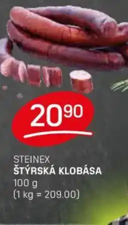 Flop Steinex štýrská klobása nabídka