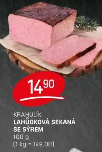 Krahulik lahůdková sekaná se sýrem