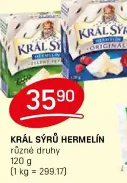 Flop Král sýrů hermelín nabídka