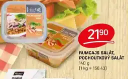 Flop Rumcajs salát, pochoutkový salát nabídka