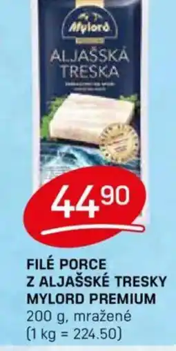 Flop Filé porce z aljašské tresky mylord premium nabídka
