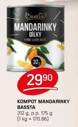 Flop Kompot mandarinky bassta nabídka
