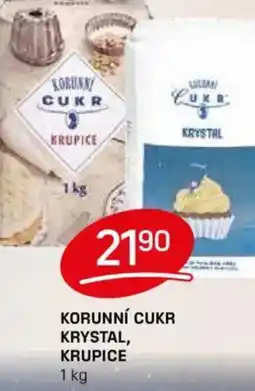 Flop Korunní cukr krystal, krupice nabídka