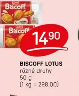 Flop Biscoff lotus nabídka