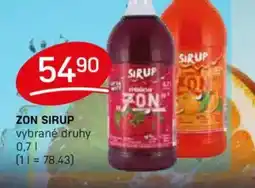 Flop Zon sirup nabídka