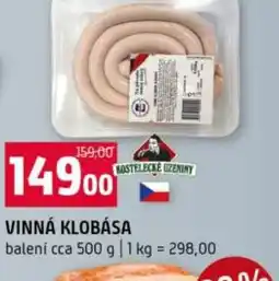 Terno Vinná klobása nabídka