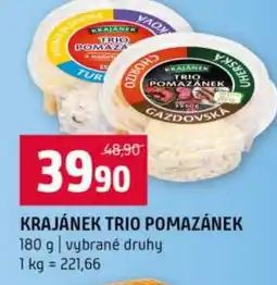 Terno Krajánek trio pomazánek nabídka