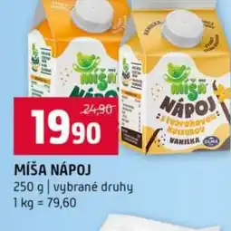 Terno Míša nápoj nabídka