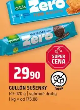 Terno Gullón sušenky nabídka