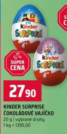 Terno Kinder surprise čokoládové vajíčko nabídka