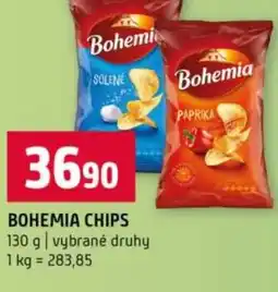 Terno Bohemia chips nabídka