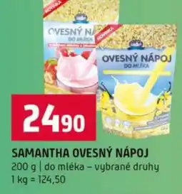 Terno Samantha ovesný nápoj nabídka
