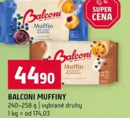 Terno Balconi muffiny nabídka