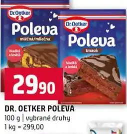 Terno Dr. oetker poleva nabídka