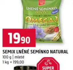 Terno Semix lněné semínko natural nabídka