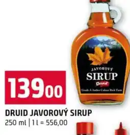 Terno Druid javorový sirup nabídka
