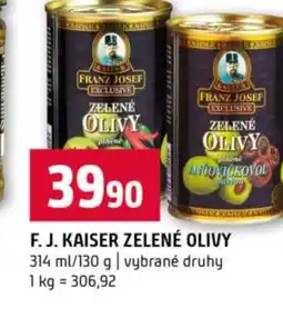 Terno F. j. kaiser zelené olivy nabídka
