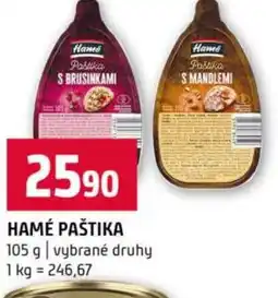 Terno Hamé paštika nabídka