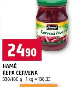 Terno Hamé řepa červená nabídka