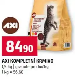 Terno Axi kompletní krmivo granule pro kočky nabídka