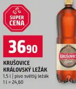 Terno Krušovice královský ležák nabídka