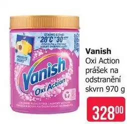 Teta Vanish Oxi Action prášek na odstranění skvrn 970 g nabídka