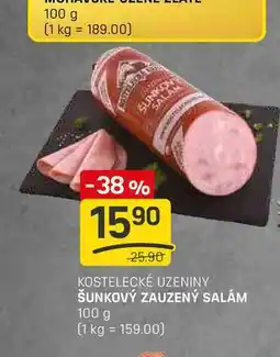 Flop ŠUNKOVÝ ZAUZENÝ SALÁM 100 g nabídka