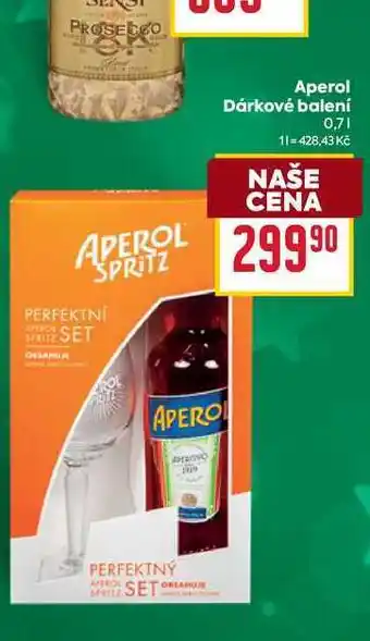 Aperol Dárkové balení 0,7l