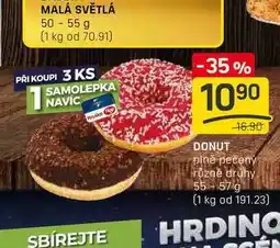 Flop DONUT plně pečený různé druhy 55-57 g nabídka