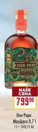 Billa Don Papa Masskara 0,7l nabídka
