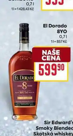 Billa El Dorado 8YO 0,7l nabídka