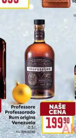 Billa Professore Professorado Rum origins Venezuela 0,5l nabídka