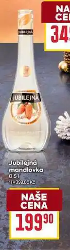 Billa Jubilejná mandlovka 0,5l nabídka