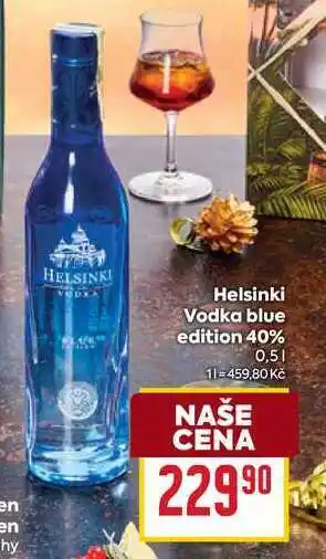 Helsinki Vodka blue edition 40% 0,5l