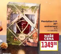 Billa Plantation X.O. 20th anniversary 0,7l nabídka