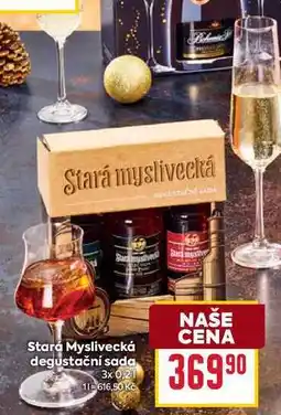 Billa Stará Myslivecká degustační sada 3x 0,2l nabídka
