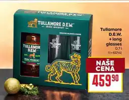Billa Tullamore D.E.W. + long glasses 0,7l nabídka