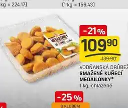 Flop SMAŽENÉ KUŘECÍ MEDAILONKY 1 kg, chlazené nabídka