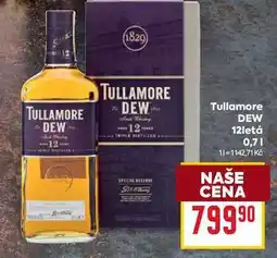 Billa Tullamore DEW 12letá 0,7l nabídka