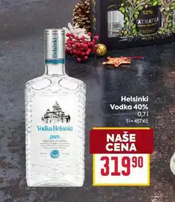 Billa Helsinki Vodka 40% 0,7l nabídka