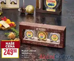 Billa Rudolf Jelinek Miniatury 3x 0,05l nabídka