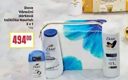 Billa Dove Vánoční dárková taštička Nourish 3v1 1ks nabídka