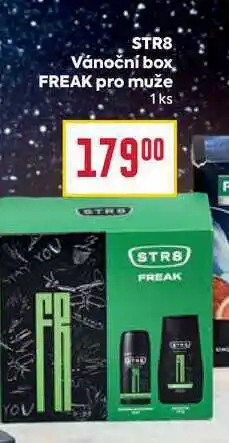 Billa STR8 Vánoční box FREAK pro muže 1ks nabídka