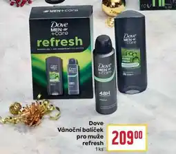 Billa Dove Vánoční balíček pro muže refresh 1 ks nabídka