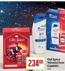 Billa Old Spice Vánoční box Captain 1 ks nabídka
