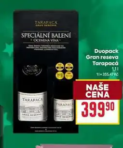 Billa Duopack Gran reseva Tarapacá 1,1l nabídka