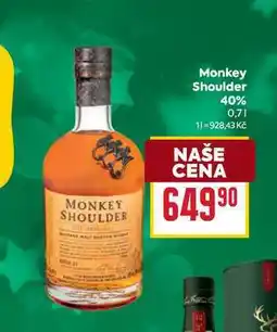 Billa Monkey Shoulder 40% 0,7l nabídka