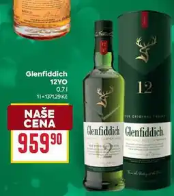 Billa Glenfiddich 12YO 0,7l nabídka