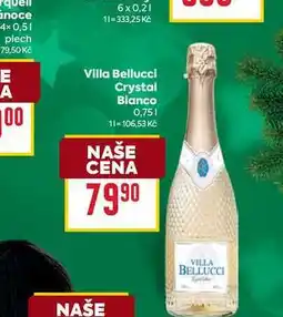 Billa Villa Bellucci Crystal Bianco 0,75l nabídka