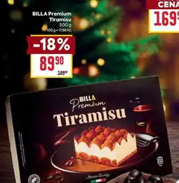 Billa BILLA Premium Tiramisu 500 g nabídka